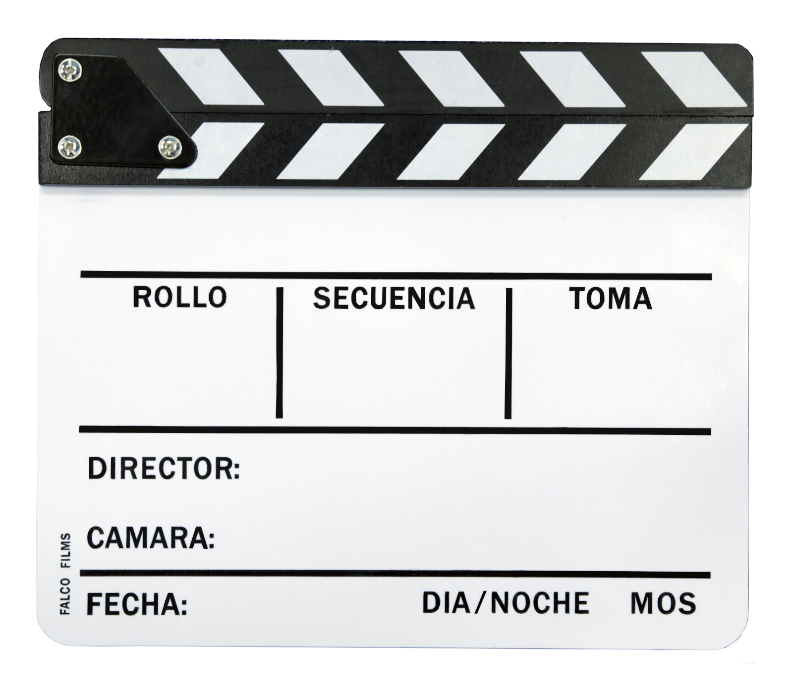 Claqueta color en español :: Falcofilms :: Ficha de producto en venta